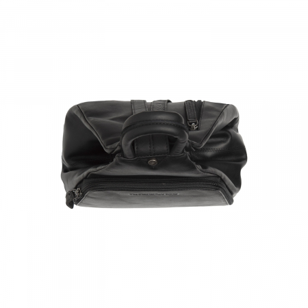 Rucsac / geanta de mana si umar 2 in 1, de dama, din piele naturala, The Chesterfield Brand, Howard, Negru [2]