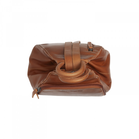 Rucsac / geanta de mana si umar 2 in 1, de dama, din piele naturala, The Chesterfield Brand, Howard, Maro coniac [1]
