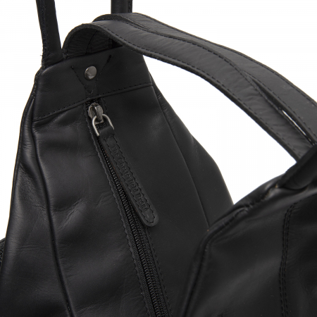 Rucsac / geanta de mana si umar 2 in 1, de dama, din piele naturala, The Chesterfield Brand, Howard, Negru [1]