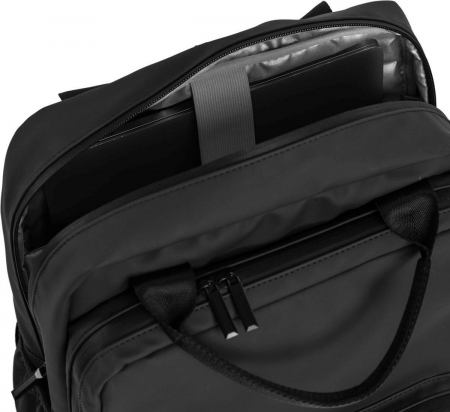 Rucsac unisex impermeabil, Daniel Ray, seria Spokane, Negru [1]