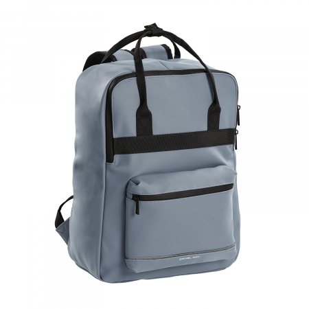 Dama - Rucsac impermeabil, universal, laptop 15,4 inch, Daniel Ray, seria Birmingham, Azur