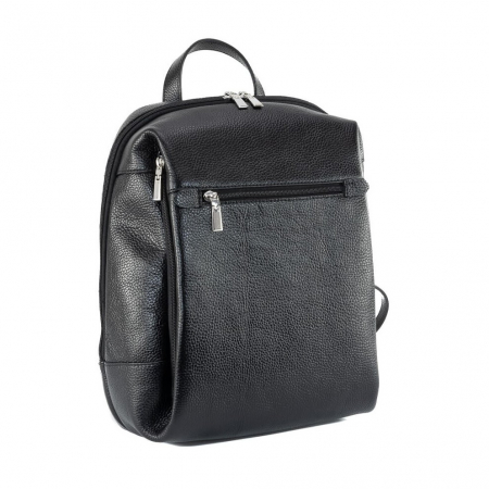 Rucsacuri - Rucsac dama din piele naturala, model 264, Negru