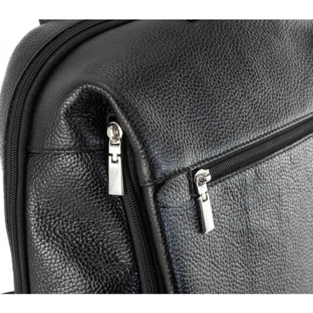 Rucsac dama din piele naturala, model 264, Negru [3]