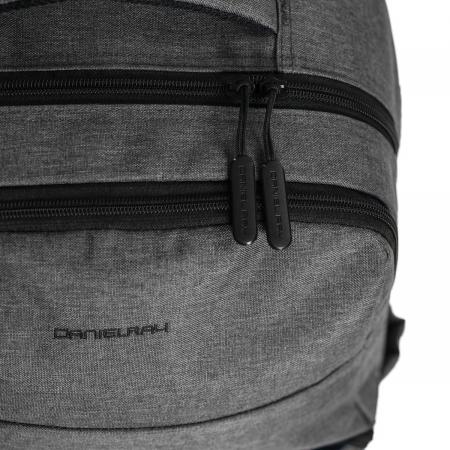 Rucsac laptop 15.6 inch, Daniel Ray, seria Monroes, Gri antracit [4]