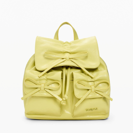 Rucsac mic de dama, Desigual, Candy Bow, Lime [5]