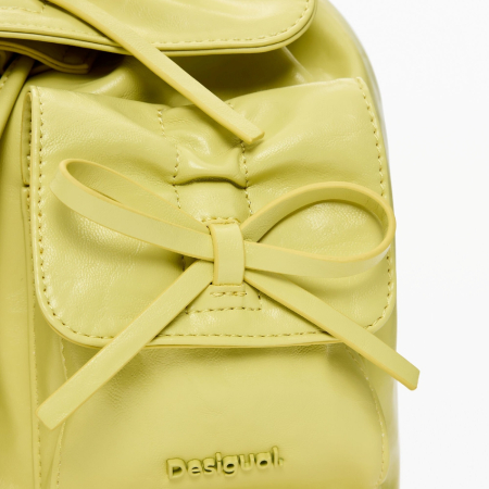 Rucsac mic de dama, Desigual, Candy Bow, Lime [4]