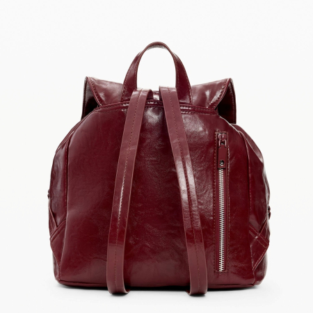 Rucsac mic de dama, Desigual, Candy Bow, Bordo [7]