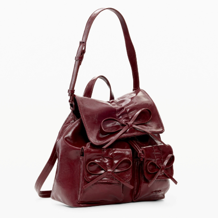 Rucsac mic de dama, Desigual, Candy Bow, Bordo [1]