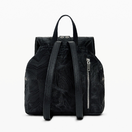 Rucsac mic de dama, Desigual, Leiria, Negru [7]