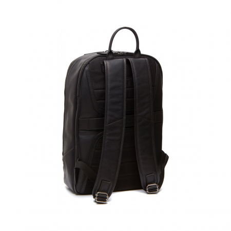 Rucsac pentru laptop de 15 inch The Chesterfield Brand, piele naturala Bangkok, Negru [5]