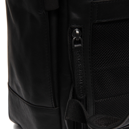 Rucsac pentru tableta si laptop de 15 inch, The Chesterfield Brand, din piele naturala, Calden, Negru [3]