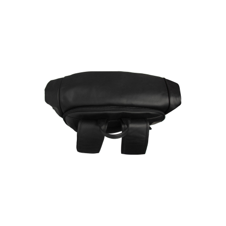 Rucsac pentru tableta si laptop de 16 inch, The Chesterfield Brand, din piele naturala, Remo, Negru [4]