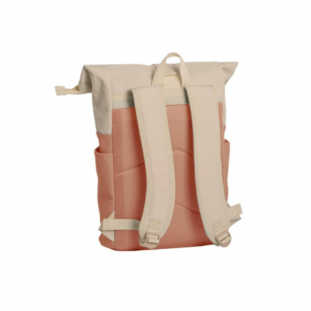 Rucsac Rolltop impermeabil Daniel Ray 15,6 inch Pittsburgh, Roz vechi / Bej [3]