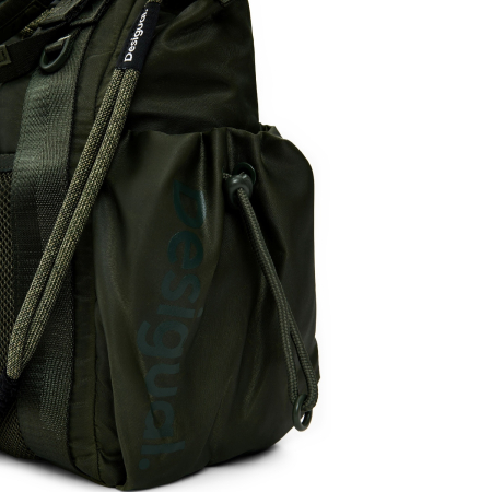 Rucsac si geanta de dama, Desigual, Modular Discover, Verde army [4]