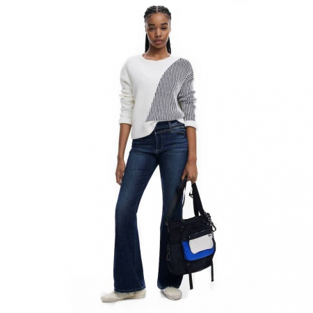 Rucsac si geanta de dama, Desigual, seria Basic Modular Discover, Negru [1]
