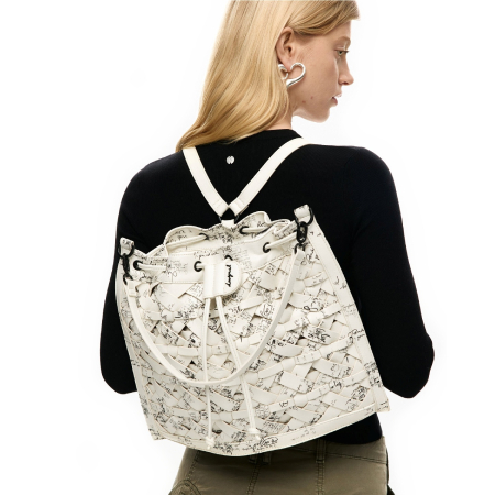 Rucsacuri - Rucsac si geanta de dama, Desigual, seria Indio Harlan, Bej