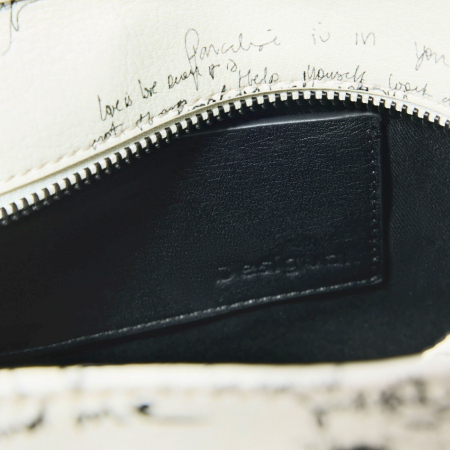 Rucsac si geanta de dama, Desigual, seria Indio Harlan, Bej [2]