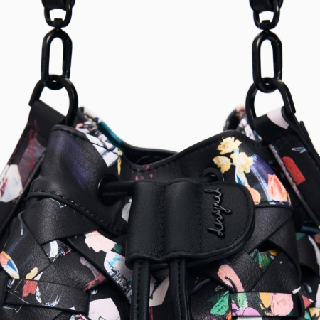 Rucsac si geanta de dama, Desigual, seria Osmio Harlan, Multicolor [4]