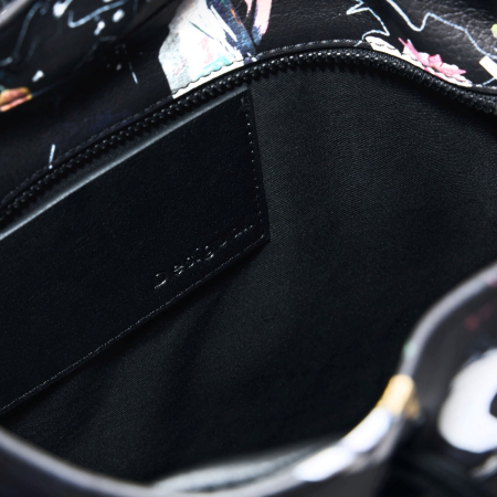 Rucsac si geanta de dama, Desigual, seria Osmio Harlan, Multicolor [2]