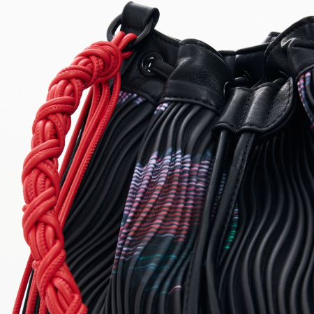 Rucsac si geanta de dama, Desigual, seria Xenon Harlan, Multicolor [4]