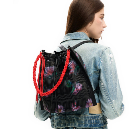 Genti de zi - Rucsac si geanta de dama, Desigual, seria Xenon Harlan, Multicolor