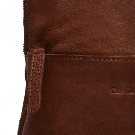 Rucsac The Chesterfield Brand din piele moale, Bern, Maro coniac [3]
