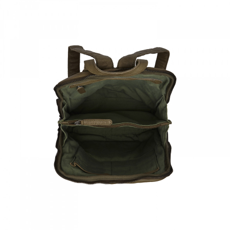 Rucsac The Chesterfield Brand din piele moale, Bern, Verde olive [2]