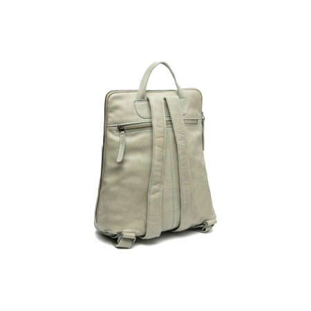 Rucsac The Chesterfield Brand din piele moale, Bern, Verde marin [5]