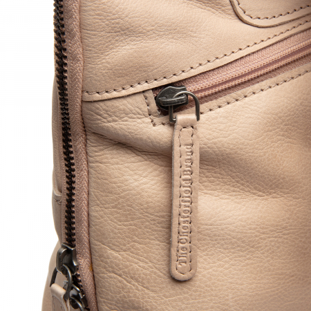 Rucsac The Chesterfield Brand din piele moale, Bern, Bej [4]