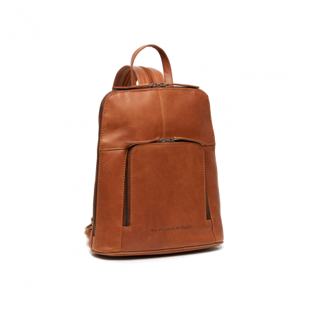 Rucsacuri - Rucsac The Chesterfield Brand din piele moale, Vivian, Maro coniac