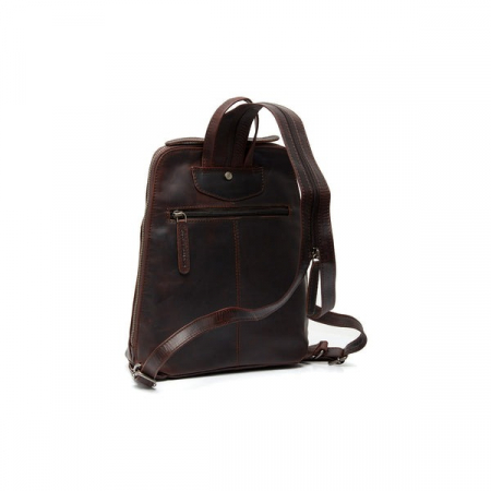 Rucsac The Chesterfield Brand din piele moale, Vivian, Maro inchis [5]
