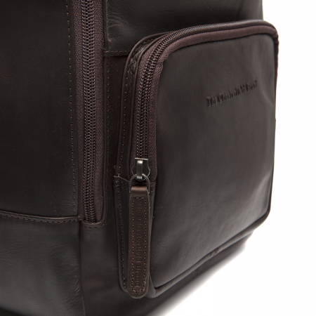 Rucsac The Chesterfield Brand din piele naturala, cu compartiment pentru tableta, Danai, Maro inchis [6]