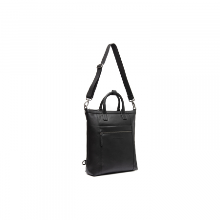 Rucsac si geanta, 2 in 1, The Chesterfield Brand, din piele naturala, Luisa, Negru [1]