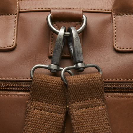 Rucsac si geanta, 2 in 1, The Chesterfield Brand, din piele naturala, Luisa, Maro coniac [4]
