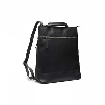 Rucsac The Chesterfield Brand din piele naturala, Omaha, Negru [1]