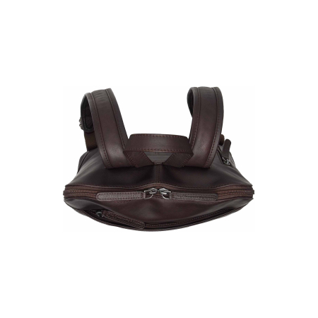 Rucsac The Chesterfield Brand din piele naturala Tigris, Maro inchis [2]