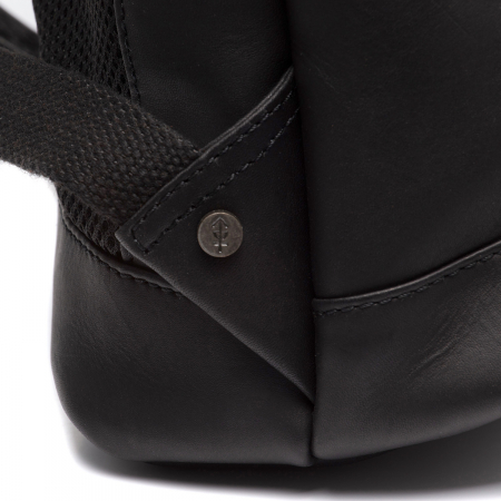 Rucsac unisex din piele naturala, The Chesterfield Brand, Larsson, Negru [5]