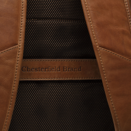 Rucsac unisex, piele naturala, The Chesterfield Brand, Liverpool, Maro coniac [4]