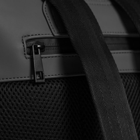 Rucsac unisex impermeabil, pentru laptop, Daniel Ray, seria Oranje, Gri antracit [2]