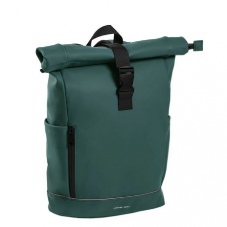 Rucsacuri - Rucsac unisex impermeabil, pentru laptop de 15.6 inch,  Daniel Ray, seria Highlands M, Verde petrol