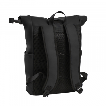 Rucsac unisex impermeabil, pentru laptop de 15.6 inch,  Daniel Ray, seria Highlands M, Negru [1]