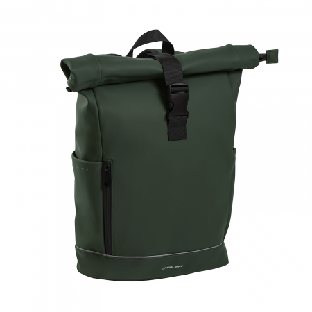 Genti voiaj - Rucsac unisex impermeabil, pentru laptop de 15.6 inch,  Daniel Ray, seria Highlands M, Verde