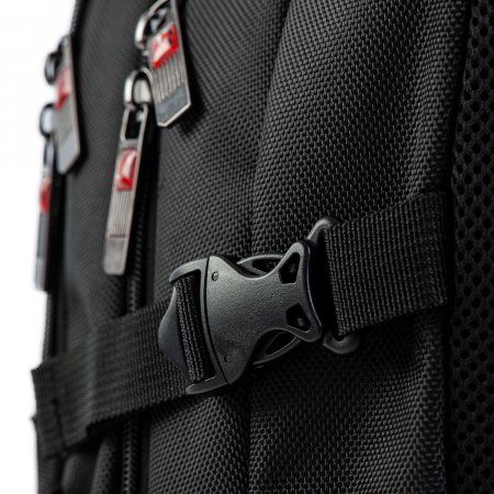 Rucsac universal, laptop 14 inch, Daniel Ray, seria Flager, Negru [2]