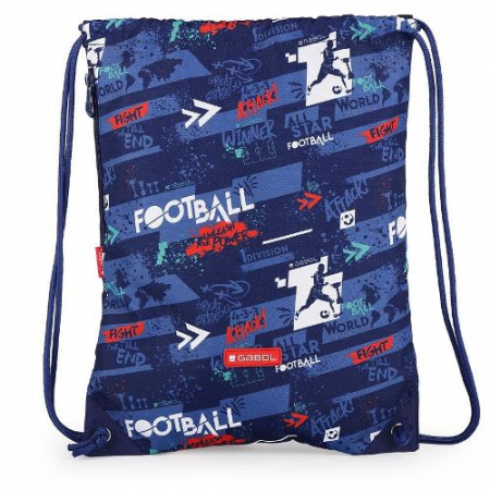 Sac sport pentru copii, Gabol, material textil, model Attack, Bleumarin [1]