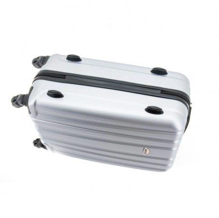 Troler mic Costa 53 cm Master, ABS super usor, Argintiu [2]