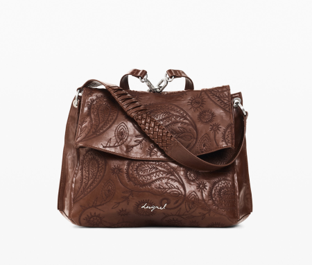 Geanta de dama 2 in 1, de umar si tip rucsac, Desigual seria Siroco Posadas - Maro camel [1]