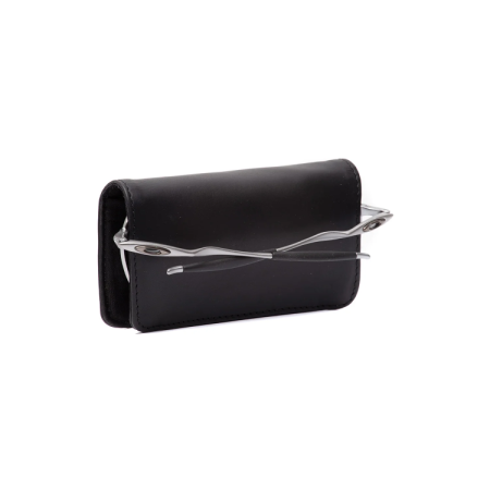 Set Cadou de Lux The Chesterfield Brand – Portofel dama, Husa Pasaport, Port Card și Husa Ochelari, Piele Naturala - Negru [14]