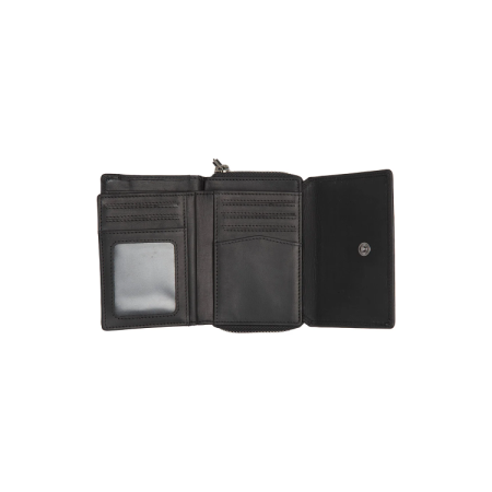 Set Cadou de Lux The Chesterfield Brand – Portofel dama, Husa Pasaport, Port Card și Husa Ochelari, Piele Naturala - Negru [6]