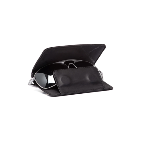 Set Cadou de Lux The Chesterfield Brand – Portofel dama, Husa Pasaport, Port Card și Husa Ochelari, Piele Naturala - Negru [13]