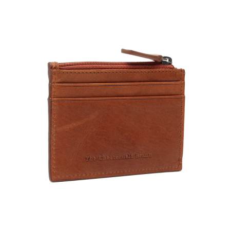 Set Cadou de Lux The Chesterfield Brand – Portofel dama, Husa Pasaport, Port Card și Husa Ochelari, Piele Naturala - Maro Coniac [15]